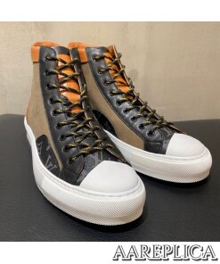 Replica LV 1A7SAB Louis Vuitton Tattoo Sneaker Boot 2