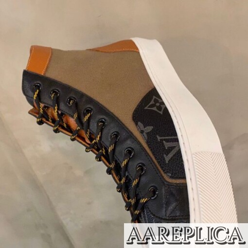 Replica LV 1A7SAB Louis Vuitton Tattoo Sneaker Boot 4