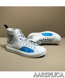 Replica LV 1A7S5I Louis Vuitton Tattoo Sneaker Boot