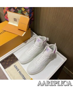 Replica LV 1A7S67 Louis Vuitton Rivoli Sneaker Boot 2