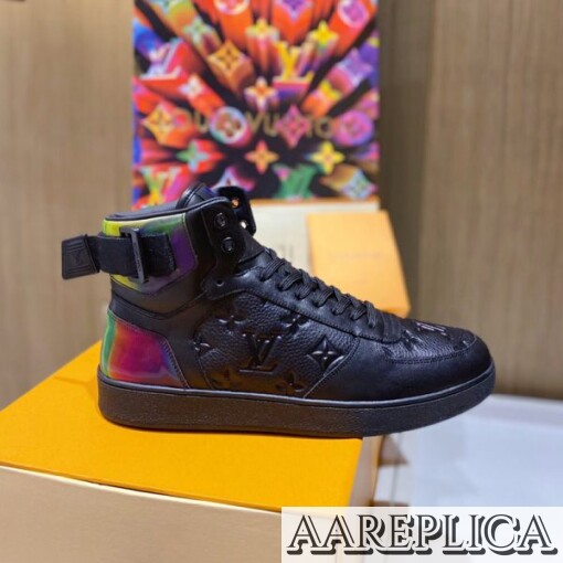 Replica LV 1A7S6V Louis Vuitton Rivoli Sneaker Boot 8