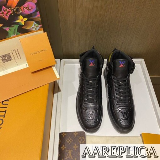 Replica LV 1A7S6V Louis Vuitton Rivoli Sneaker Boot 10