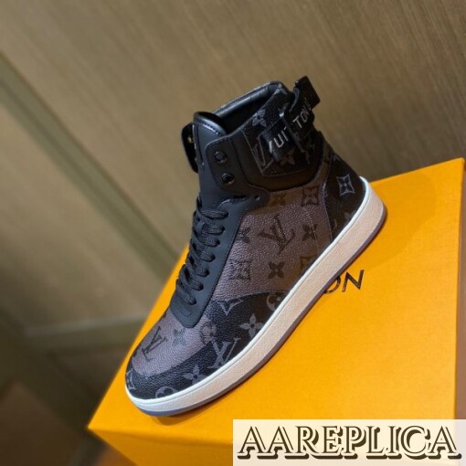 Replica LV 1A8EAP Louis Vuitton Rivoli Sneaker Boot 4