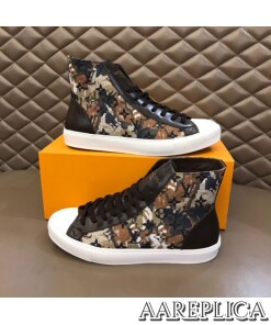 Replica LV 1A8K7R Louis Vuitton Tattoo Sneaker Boot 2