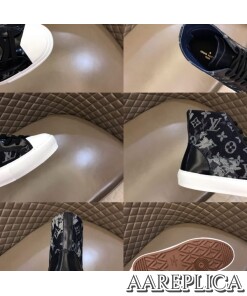 Replica LV 1A8KFN Louis Vuitton Tattoo Sneaker Boot 2