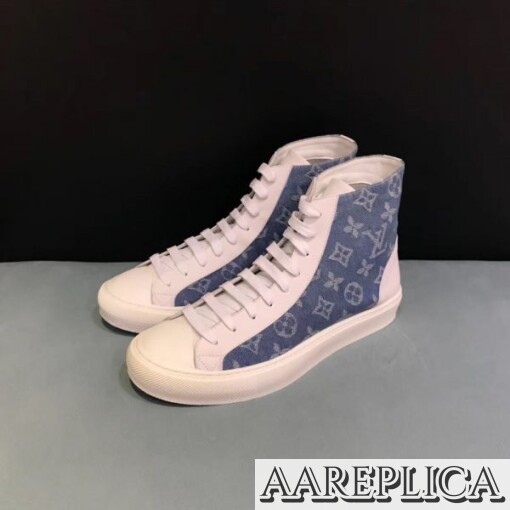 Replica LV Tattoo Sneaker Boot Louis Vuitton 1A5B3R 2