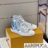 Replica LV Tattoo Sneaker Boot Louis Vuitton 1A8XWU 6