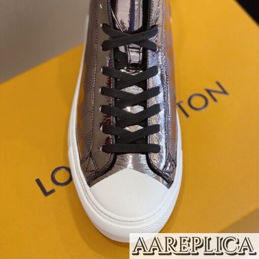 Replica LV Tattoo Sneaker Boot Louis Vuitton 1A90FB 4