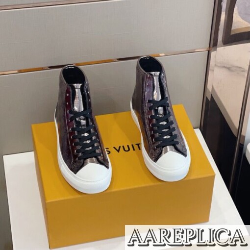 Replica LV Tattoo Sneaker Boot Louis Vuitton 1A90FB 6