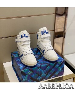 Replica LV Trainer Sneaker Boot Louis Vuitton 1A54JC 2