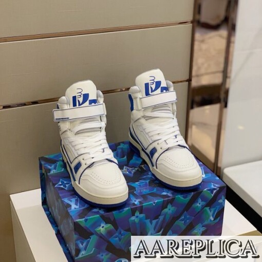 Replica LV Trainer Sneaker Boot Louis Vuitton 1A54JC 2