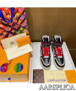 Replica LV Trainer Sneaker Boot Louis Vuitton 1A7RSF 2