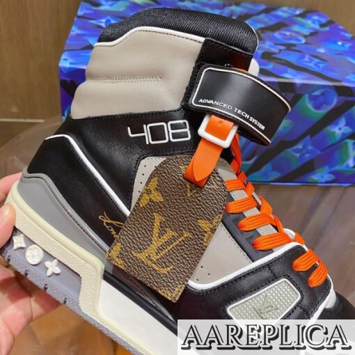 Replica LV Trainer Sneaker Boot Louis Vuitton 1A7RST 7