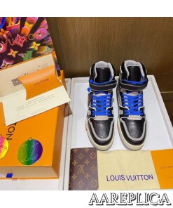 Replica LV Trainer Sneaker Boot Louis Vuitton 1A7RUY 2