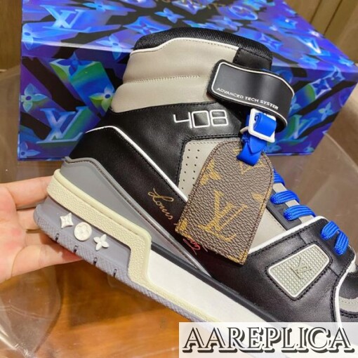 Replica LV Trainer Sneaker Boot Louis Vuitton 1A7RUY 7