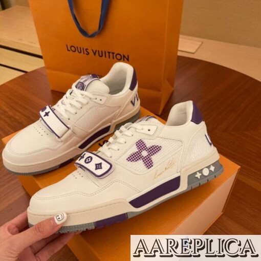 Replica LV Trainer Sneaker Louis Vuitton 1A98VW 6