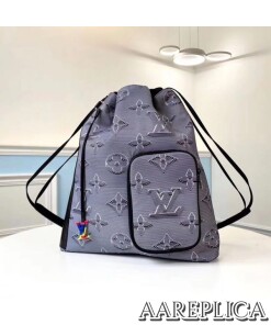 Replica LV Drawstring Backpack Louis Vuitton M44940 2