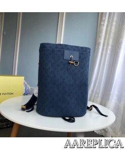 Replica LV M44617 Louis Vuitton Chalk Backpack