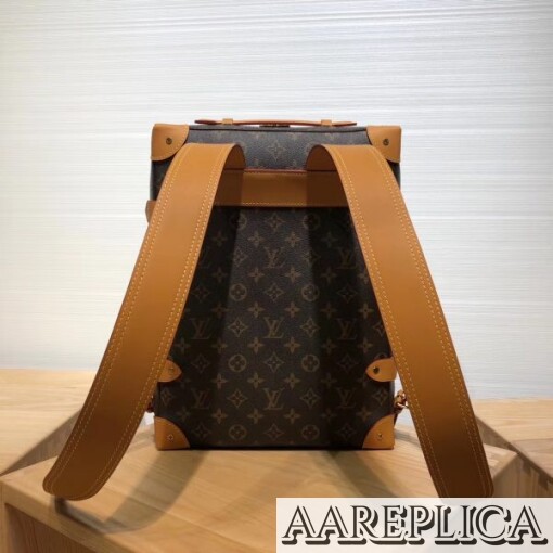 Replica LV M44752 Louis Vuitton Soft Trunk Backpack PM 9