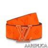 Replica Louis Vuitton M0055U LV Circle 25mm Reversible Belt 6