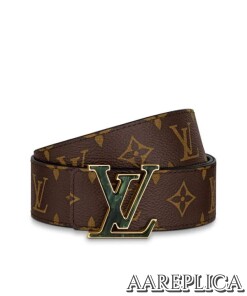 Replica Louis Vuitton M0275S LV Marble 40MM Reversible Belt