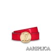 Replica Louis Vuitton M0286U LV Circle 40MM Reversible Belt 2