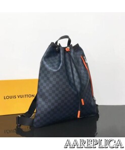 Replica LV N40170 Louis Vuitton Drawstring Backpack