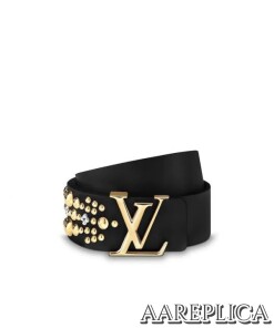 Replica Louis Vuitton M0085V LV Iconic 35mm Belt 2