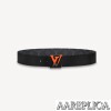 Replica Louis Vuitton M0096U LV New Wave 35mm Belt 5