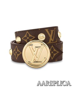 Replica Louis Vuitton M0110U LV Circle 30mm Belt