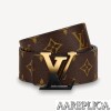 Replica Louis Vuitton M0111U LV Circle 30mm Reversible Belt 6