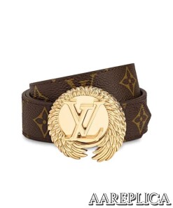 Replica Louis Vuitton M0111U LV Circle 30mm Reversible Belt