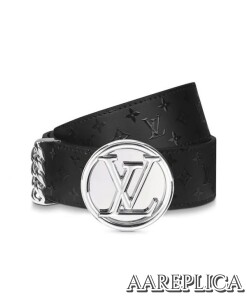 Replica Louis Vuitton M0112U LV Circle 35mm Belt 2