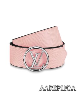 Replica Louis Vuitton M0118U LV Circle 35mm Reversible Belt