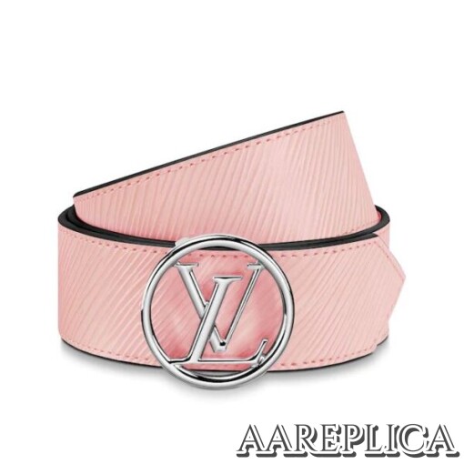 Replica Louis Vuitton M0118U LV Circle 35mm Reversible Belt