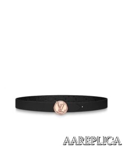 Replica Louis Vuitton M0139U LV Circle 30mm Reversible Belt 2