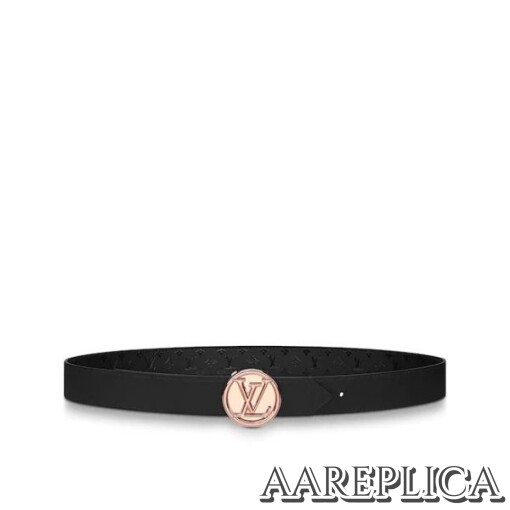 Replica Louis Vuitton M0139U LV Circle 30mm Reversible Belt 2