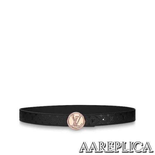 Replica Louis Vuitton M0139U LV Circle 30mm Reversible Belt 4