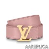 Replica Louis Vuitton M0148V LV Circle Plate 20mm Reversible Belt 6