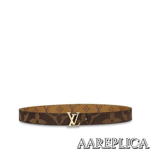 Replica Louis Vuitton M0149U LV Iconic 30mm Reversible Belt 4