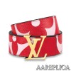 Replica Louis Vuitton M0149U LV Iconic 30mm Reversible Belt 6