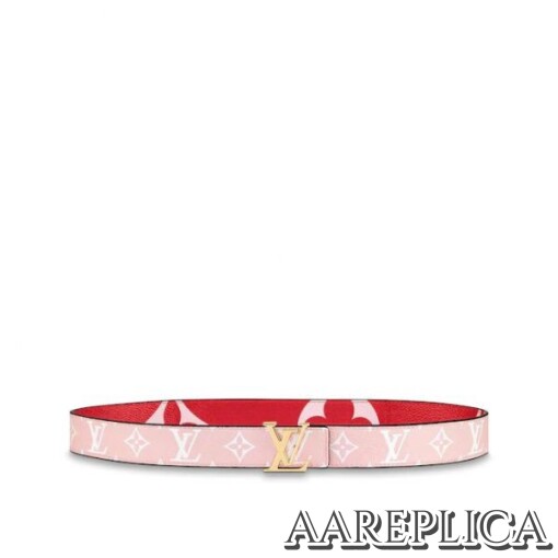 Replica Louis Vuitton M0150V LV Iconic 30mm Reversible Belt 2