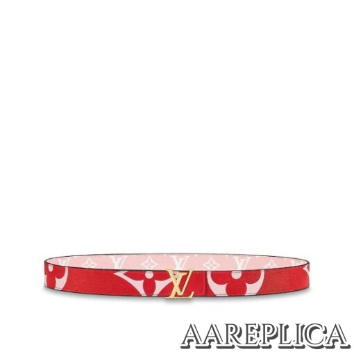 Replica Louis Vuitton M0150V LV Iconic 30mm Reversible Belt 4