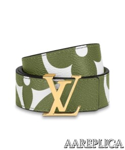 Replica Louis Vuitton M0151U LV Iconic 30mm Reversible Belt