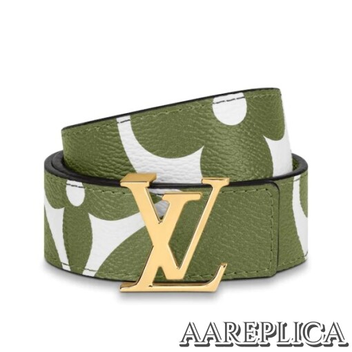 Replica Louis Vuitton M0151U LV Iconic 30mm Reversible Belt