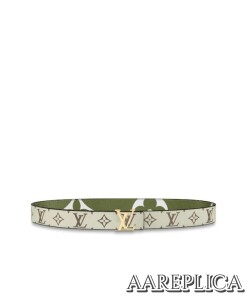 Replica Louis Vuitton M0151U LV Iconic 30mm Reversible Belt 2