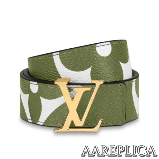 Replica Louis Vuitton M0151U LV Iconic 30mm Reversible Belt 3