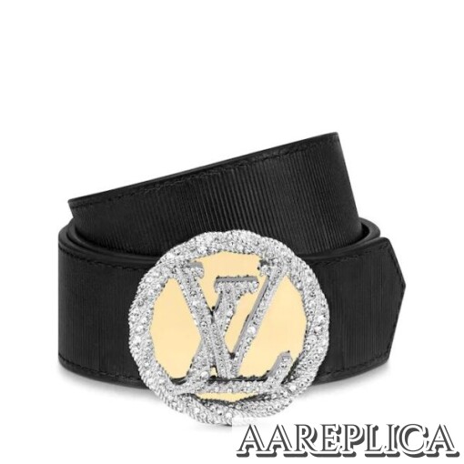 Replica Louis Vuitton M0192U LV Circle Plate 35mm Reversible Belt