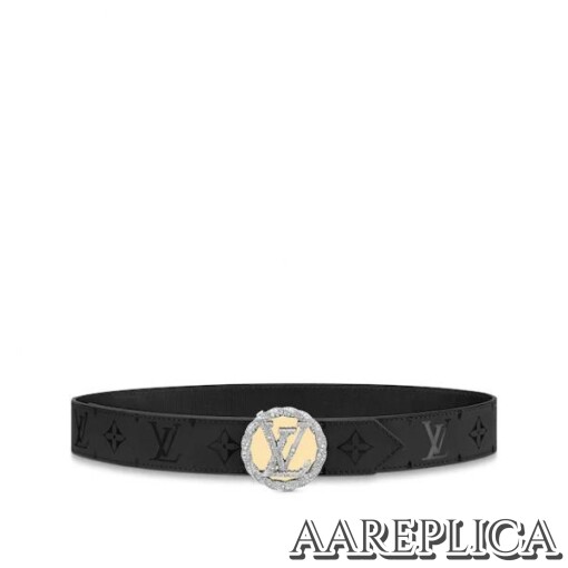 Replica Louis Vuitton M0192U LV Circle Plate 35mm Reversible Belt 2