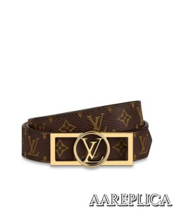 Replica Louis Vuitton M0208U LV Dauphine 25mm Reversible Belt 2